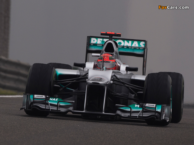 Mercedes GP MGP W03 2012 wallpapers (640 x 480)