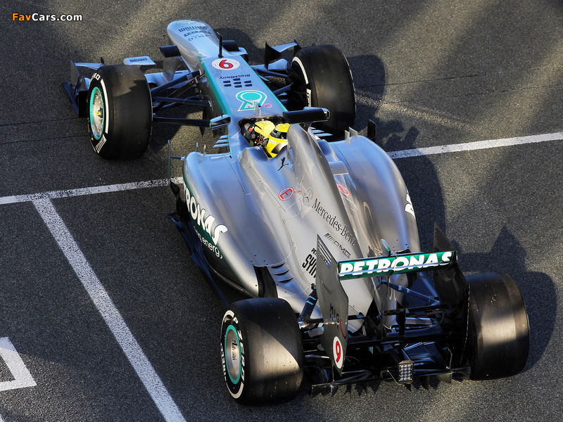 Mercedes GP MGP W04 2013 wallpapers (800 x 600)