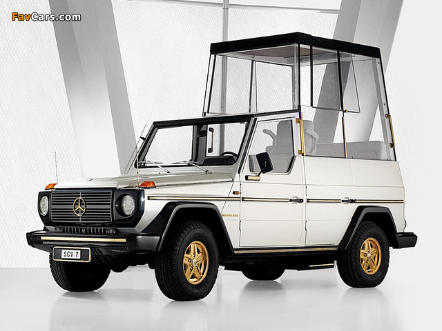 Images of Mercedes-Benz 230 G Popemobile (W460) 1980 (640 x 480)