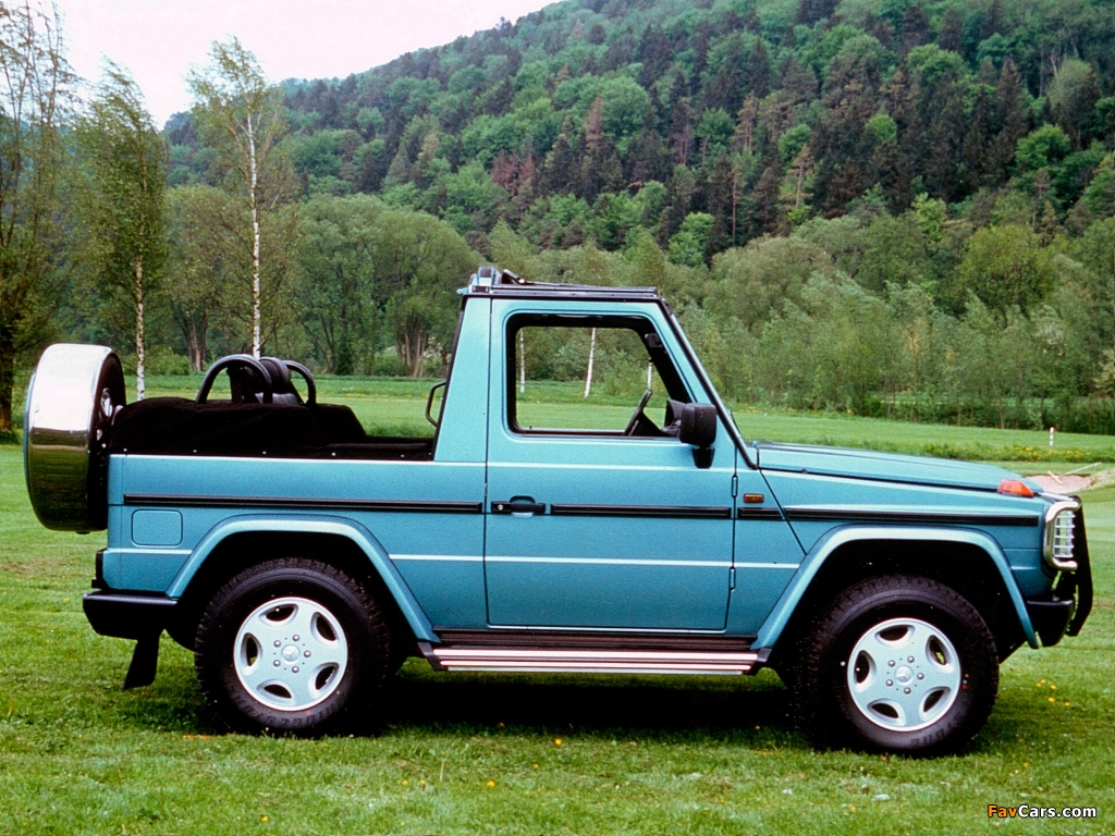 Images of Mercedes-Benz 300 GE Cabrio (W463) 1990–93 (1024 x 768)