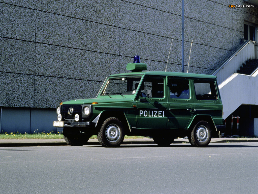 Images of Mercedes-Benz G-Klasse Polizei (W461) 1992 (1024 x 768)