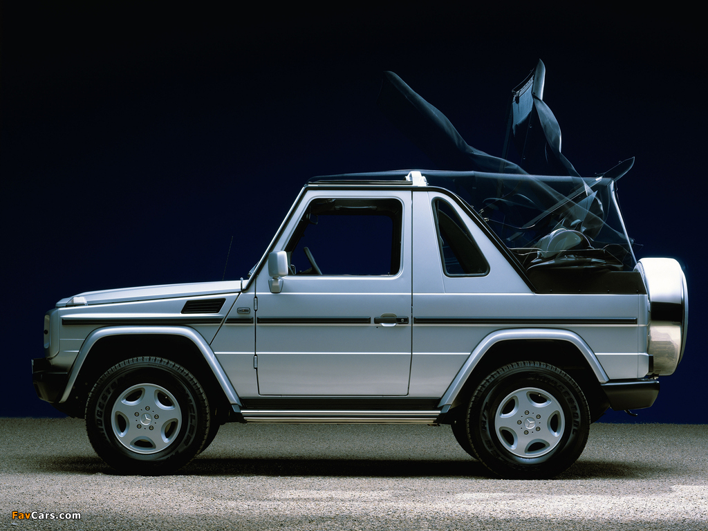 Images of Mercedes-Benz G 320 Cabrio (W463) 1994–2000 (1024 x 768)