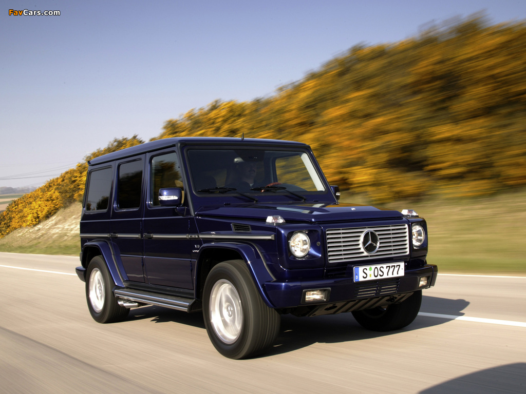 Images of Mercedes-Benz G 55 Kompressor AMG (W463) 2004–06 (1024 x 768)