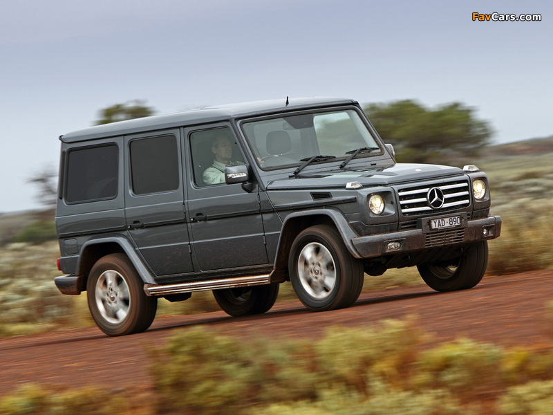 Images of Mercedes-Benz G 350 BlueTec AU-spec (W463) 2010–12 (800 x 600)