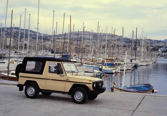 Mercedes-Benz 230 G Cabrio (W460) 1979–82 images