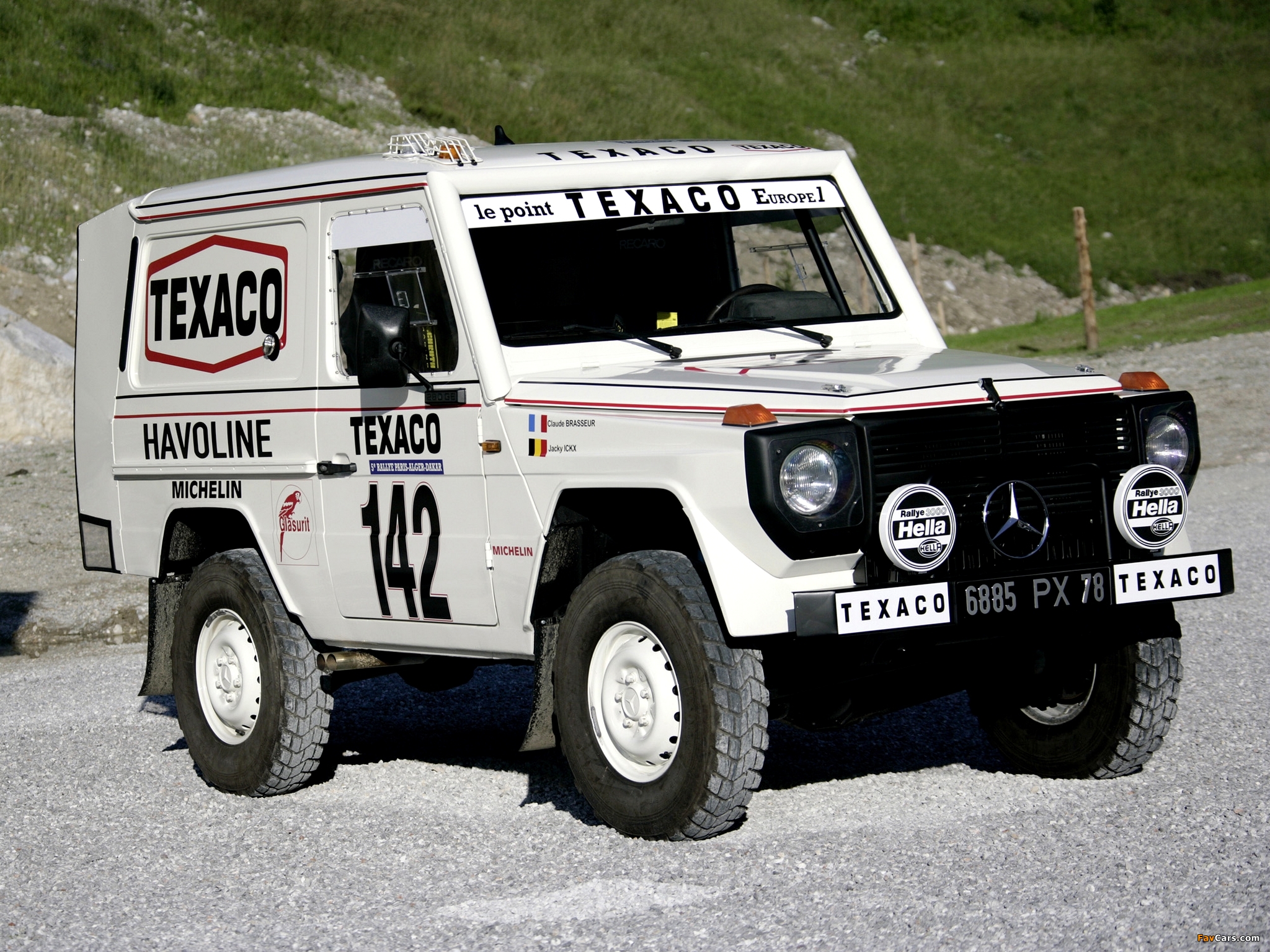 Mercedes-Benz 280 GE Paris-Dakar (W460) 1983 images (2048 x 1536)