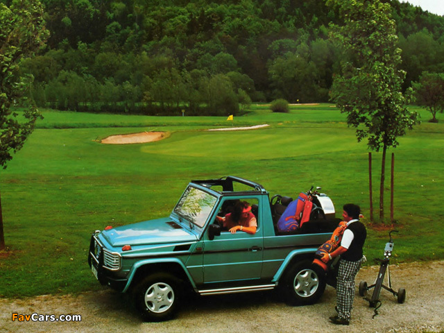 Mercedes-Benz 300 GE Cabrio (W463) 1990–93 pictures (640 x 480)