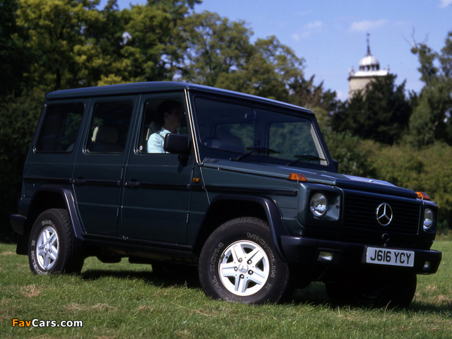 Mercedes-Benz 300 GE UK-spec (W463) 1990–93 wallpapers (640 x 480)