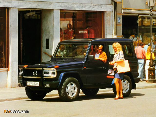 Mercedes-Benz 350 GD Turbodiesel SWB (W463) 1992–93 photos (640 x 480)
