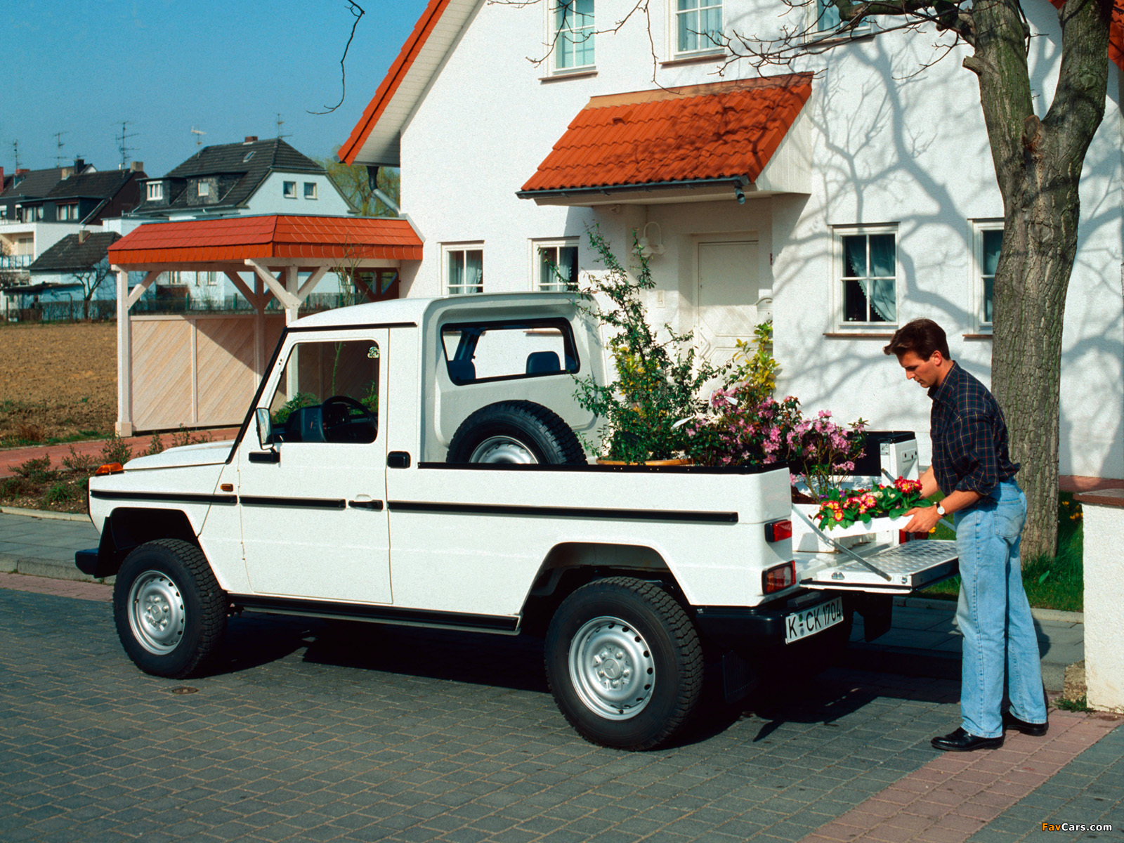 Mercedes-Benz 290 GD Pickup (W461) 1992–97 photos (1600 x 1200)