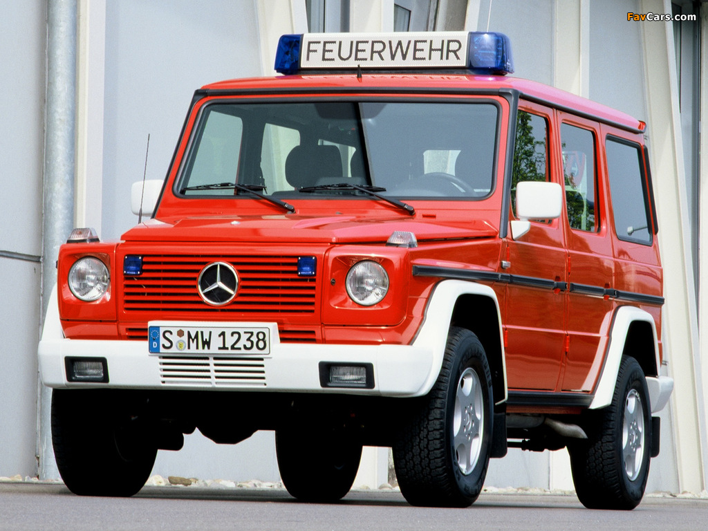 Mercedes-Benz G-Klasse Feuerwehr (W463) 1993–2006 images (1024 x 768)