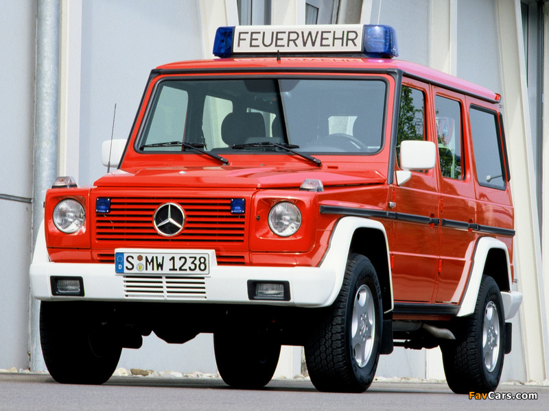 Mercedes-Benz G-Klasse Feuerwehr (W463) 1993–2006 images (800 x 600)