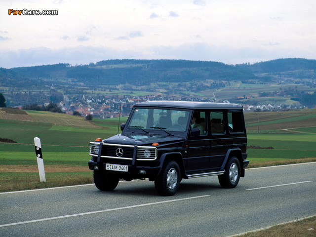 Mercedes-Benz 500 GE (W463) 1993 photos (640 x 480)