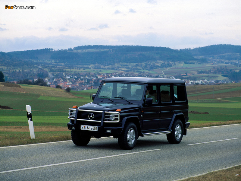 Mercedes-Benz 500 GE (W463) 1993 photos (800 x 600)