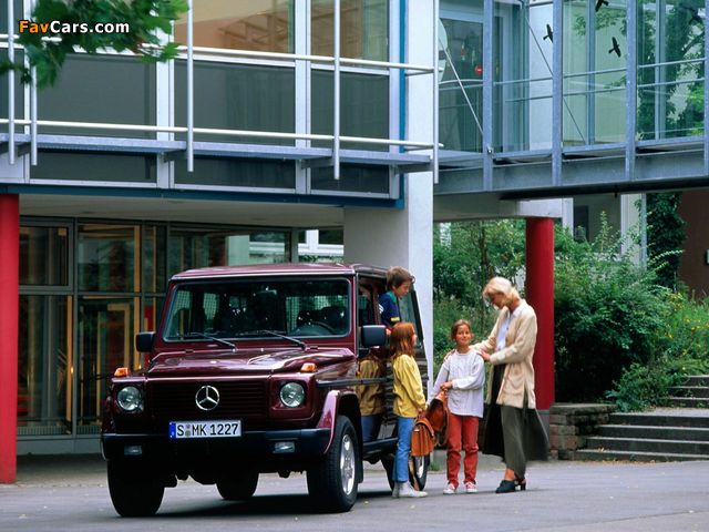 Mercedes-Benz G 320 LWB (W463) 1994–2000 pictures (640 x 480)