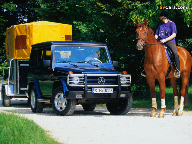 Mercedes-Benz G 300 TD SWB (W463) 1996–2000 images (640 x 480)