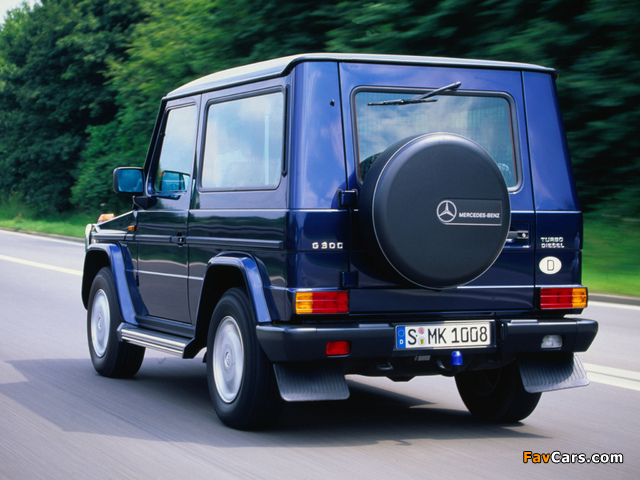 Mercedes-Benz G 300 TD SWB (W463) 1996–2000 photos (640 x 480)