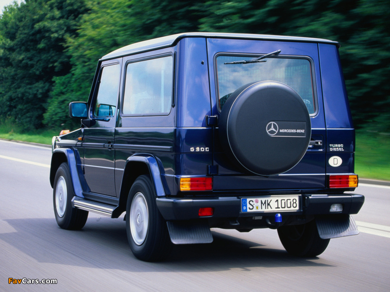 Mercedes-Benz G 300 TD SWB (W463) 1996–2000 photos (800 x 600)