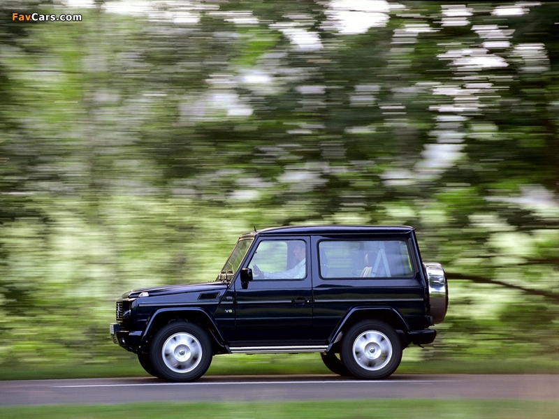 Mercedes-Benz G 500 SWB (W463) 1998–2006 photos (800 x 600)