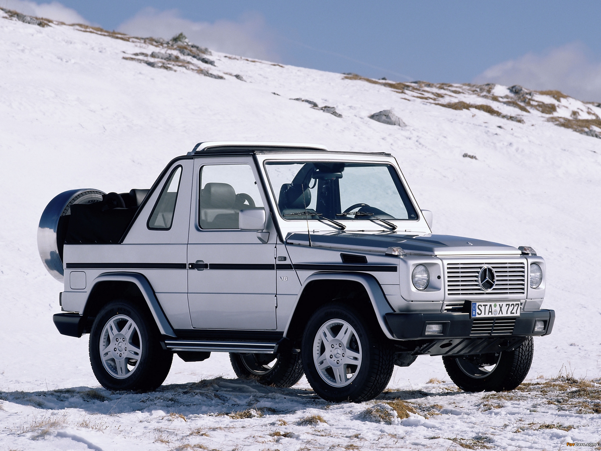 Mercedes-Benz G 500 Cabrio (W463) 1998–2000 pictures (2048 x 1536)