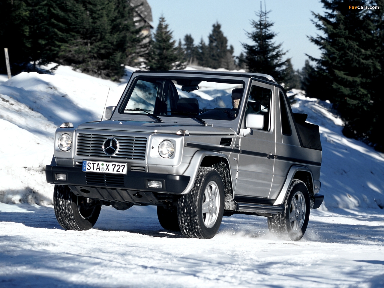 Mercedes-Benz G 500 Cabrio (W463) 1998–2000 wallpapers (1280 x 960)