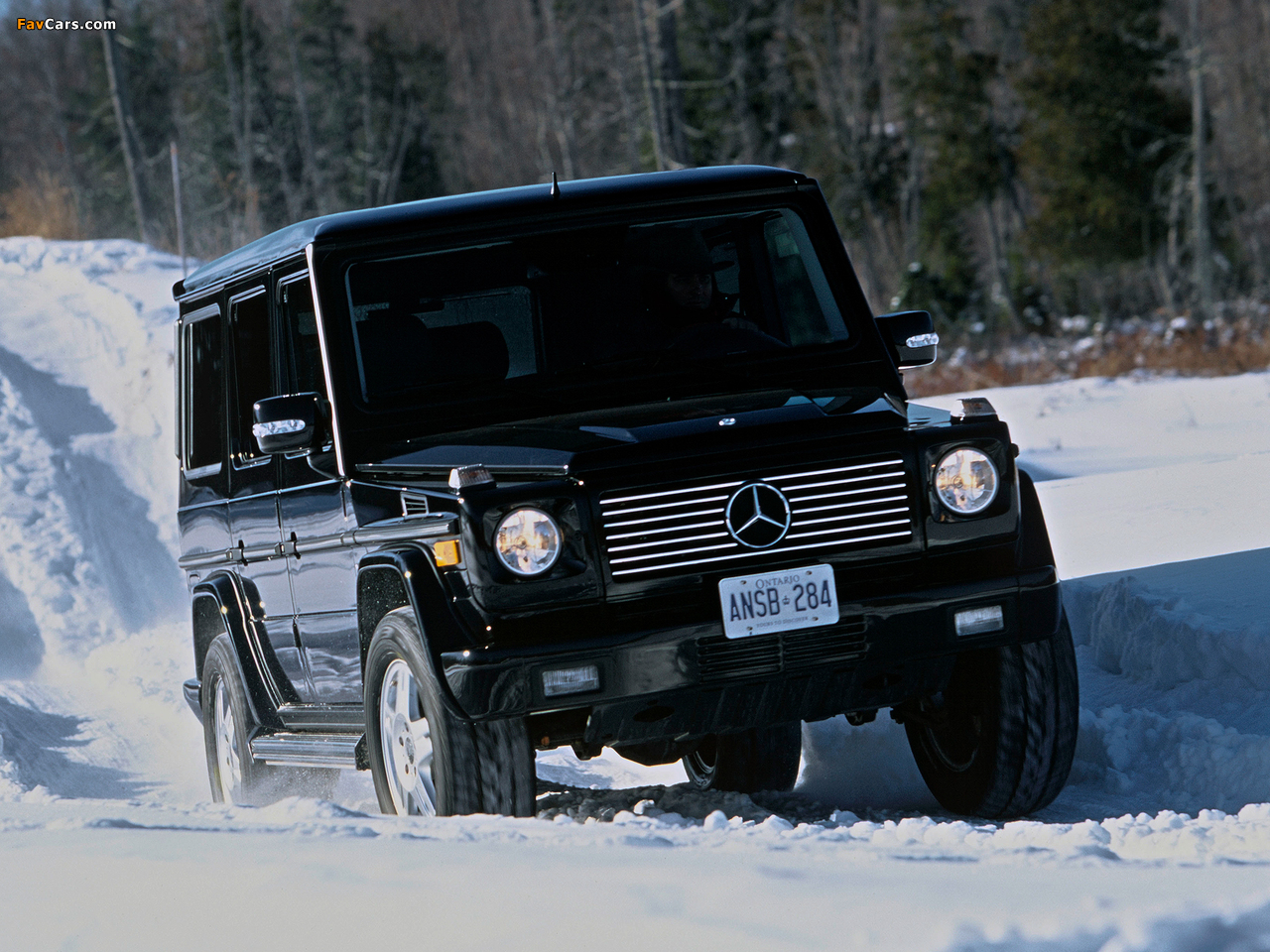 Mercedes-Benz G 500 LWB US-spec (W463) 1998–2006 wallpapers (1280 x 960)