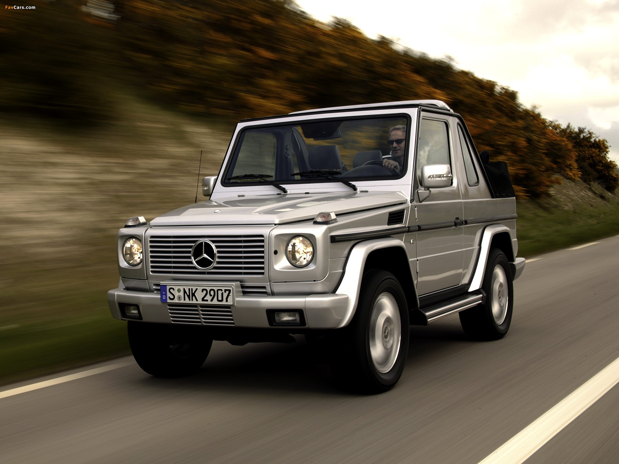 Mercedes-Benz G 400 CDI Cabrio (W463) 2000–06 wallpapers (2048 x 1536)