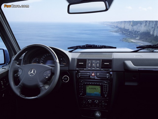 Mercedes-Benz G 400 CDI Cabrio (W463) 2000–06 wallpapers (640 x 480)