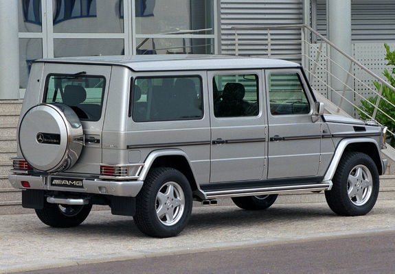 Mercedes-Benz G 55 L AMG (W463) 2001 wallpapers