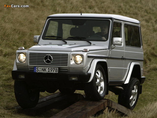 Mercedes-Benz G 270 CDI SWB (W463) 2002–06 images (640 x 480)