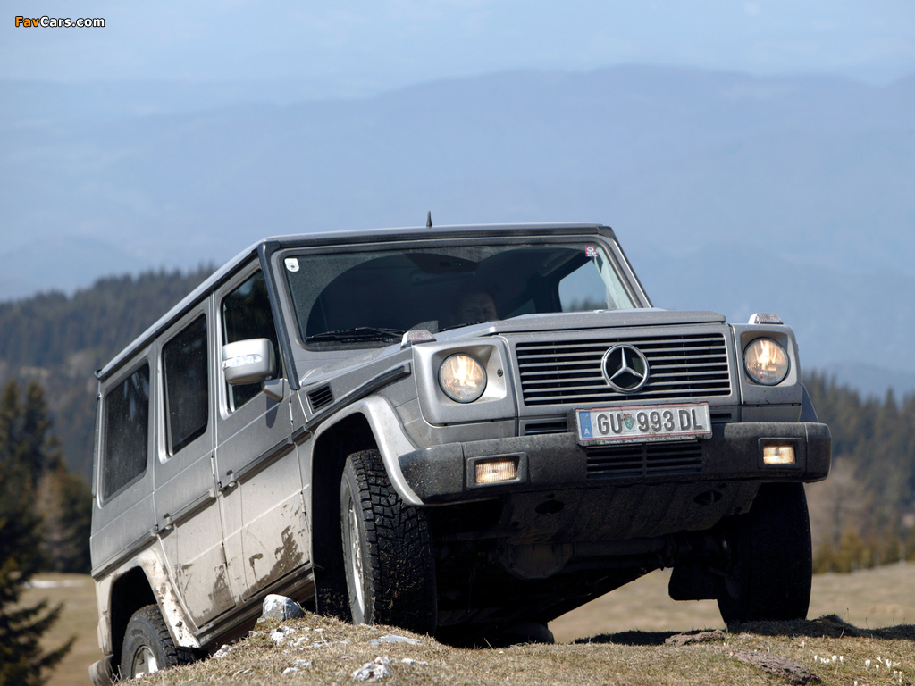 Mercedes-Benz G 270 CDI (W463) 2002–06 pictures (1024 x 768)