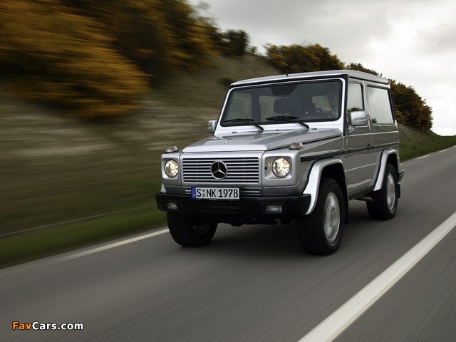 Mercedes-Benz G 270 CDI SWB (W463) 2002–06 pictures (640 x 480)