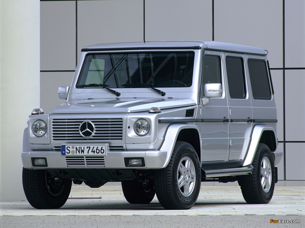 Mercedes-Benz G 500 Guard (W463) 2002–08 pictures (1024 x 768)