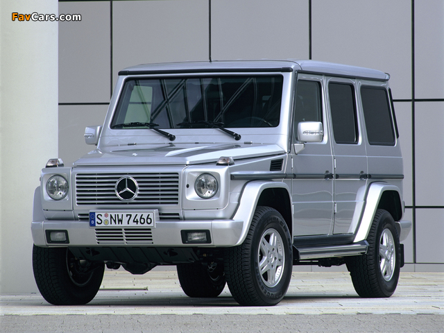 Mercedes-Benz G 500 Guard (W463) 2002–08 pictures (640 x 480)