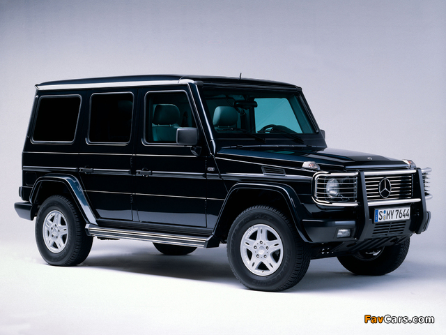 Mercedes-Benz G 500 Guard (W463) 2002–08 pictures (640 x 480)