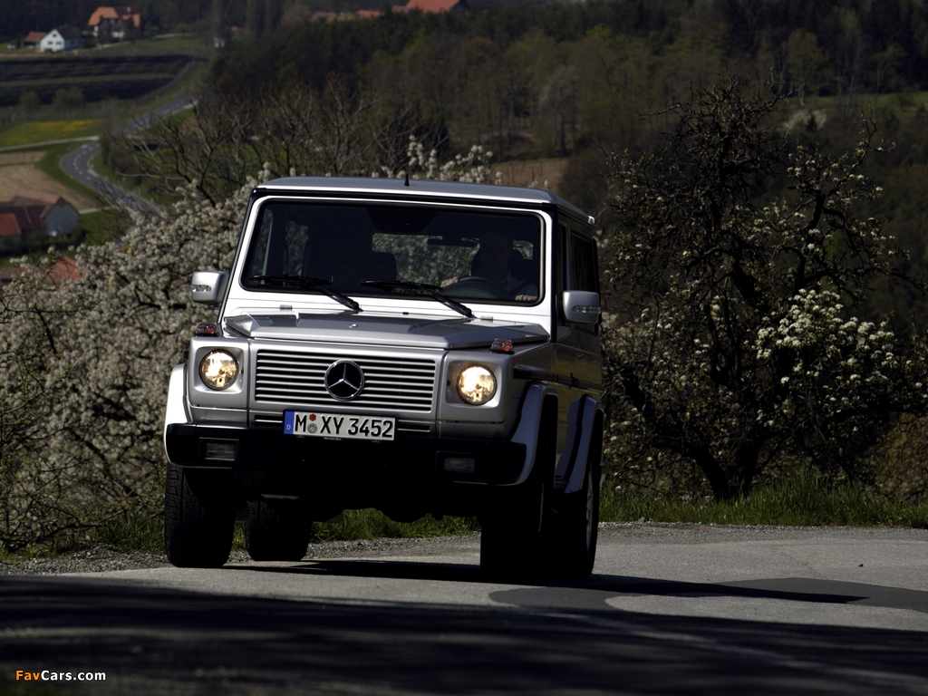 Mercedes-Benz G 270 CDI SWB (W463) 2002–06 wallpapers (1024 x 768)