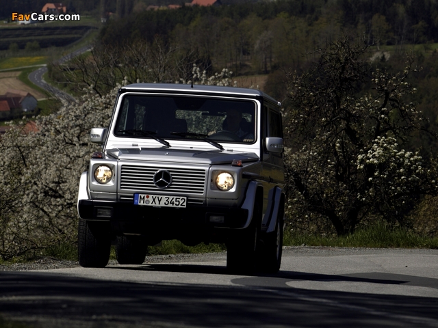 Mercedes-Benz G 270 CDI SWB (W463) 2002–06 wallpapers (640 x 480)