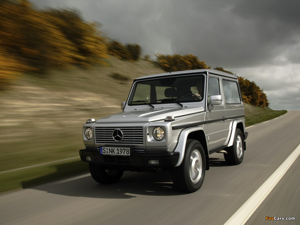 Mercedes-Benz G 270 CDI SWB (W463) 2002–06 wallpapers (1024 x 768)