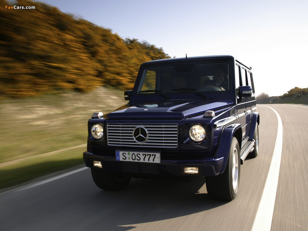 Mercedes-Benz G 55 Kompressor AMG (W463) 2004–06 pictures (1024 x 768)