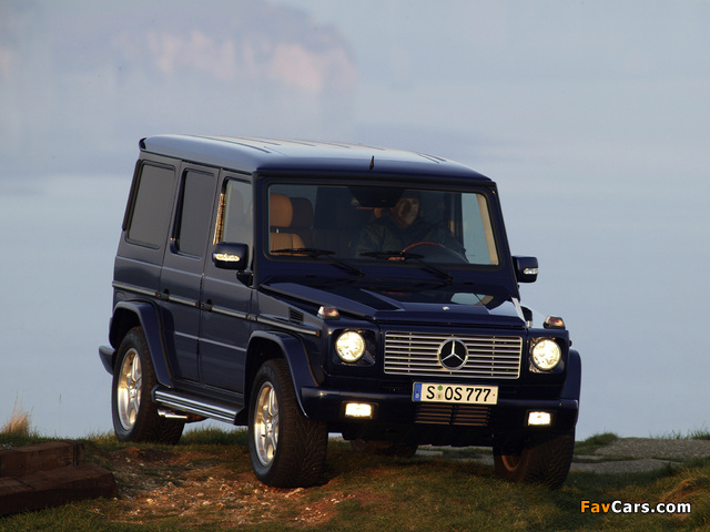 Mercedes-Benz G 55 Kompressor AMG (W463) 2004–06 pictures (640 x 480)