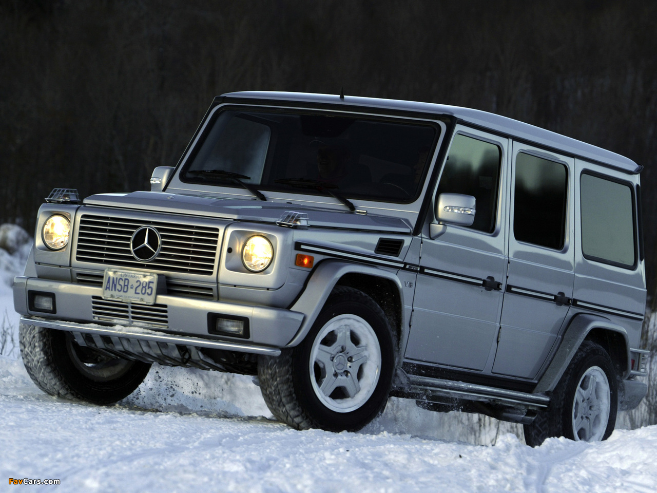 Mercedes-Benz G 55 Kompressor AMG US-spec (W463) 2004–06 wallpapers (1280 x 960)