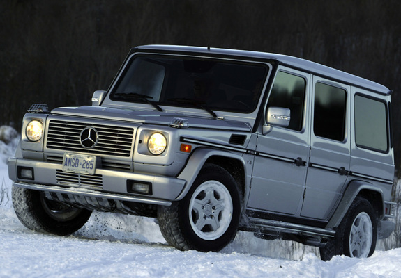 Mercedes-Benz G 55 Kompressor AMG US-spec (W463) 2004–06 wallpapers