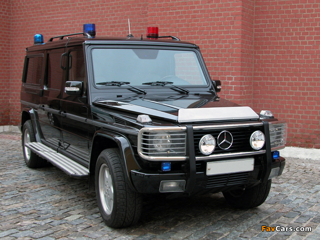 Binz Mercedes-Benz G 55 XXL AMG (W463) 2005 wallpapers (640 x 480)