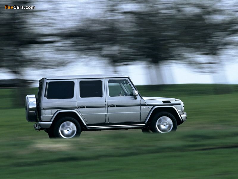 Mercedes-Benz G 500 (W463) 2006–08 images (800 x 600)