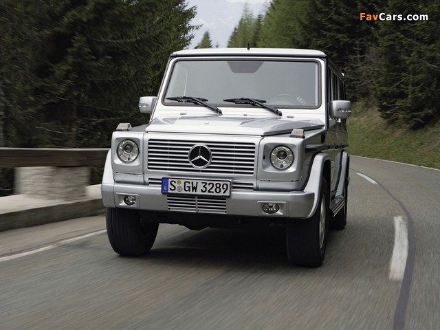 Mercedes-Benz G 320 CDI (W463) 2006–09 photos (640 x 480)