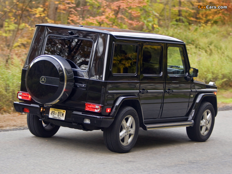 Mercedes-Benz G 500 US-spec (W463) 2006–08 pictures (800 x 600)