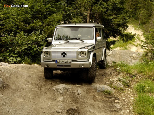 Mercedes-Benz G 320 CDI (W463) 2006–09 pictures (640 x 480)