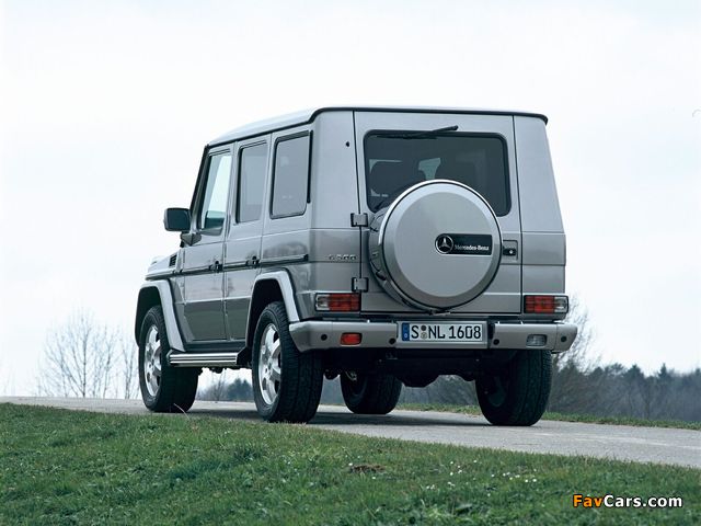 Mercedes-Benz G 500 (W463) 2006–08 pictures (640 x 480)