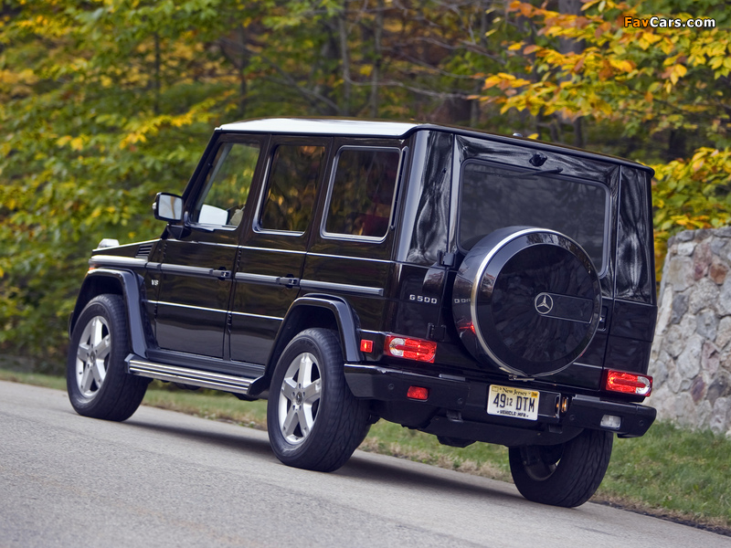 Mercedes-Benz G 500 US-spec (W463) 2006–08 pictures (800 x 600)