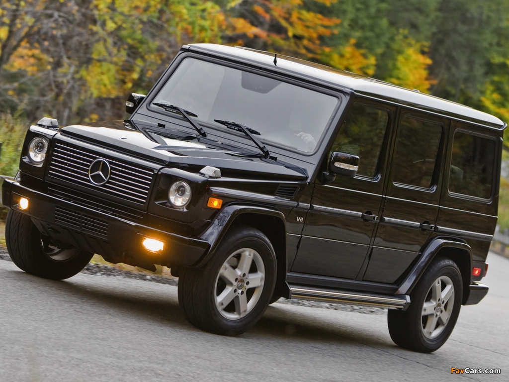 Mercedes-Benz G 500 US-spec (W463) 2006–08 pictures (1024 x 768)